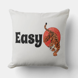 Easy Tiger Throw Kissen – Bold