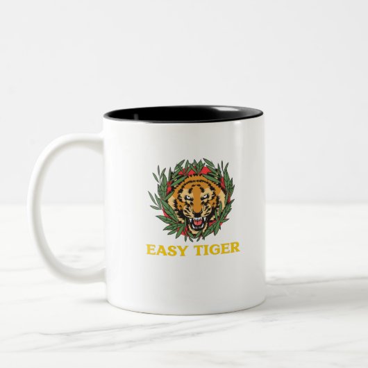 Easy Tiger Zweifarbige Tasse (Links)
