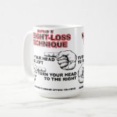 Easy Weight-Loss Funny Mug Kaffeetasse (Vorderseite Links)
