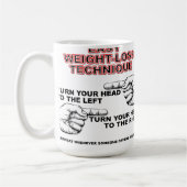 Easy Weight-Loss Funny Mug Kaffeetasse (Links)