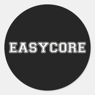 Easycore Runder Aufkleber