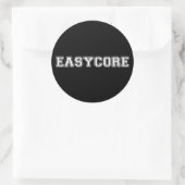 Easycore Runder Aufkleber (Tasche)