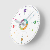 Easyread Kinderzimmeruhr Zeit Lernen Lernuhr Runde Wanduhr (Winkel)