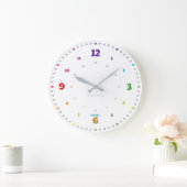 EasyRead Lernuhr Kinderuhr schlichtes Design Große Wanduhr (Zuhause)