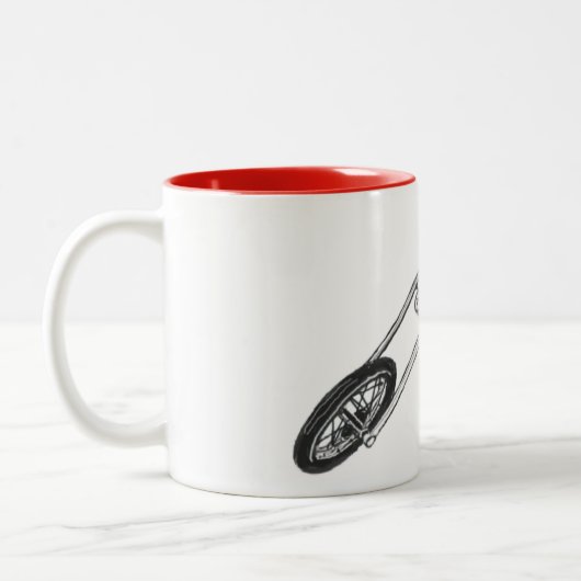 Easyrider Zweifarbige Tasse (Links)