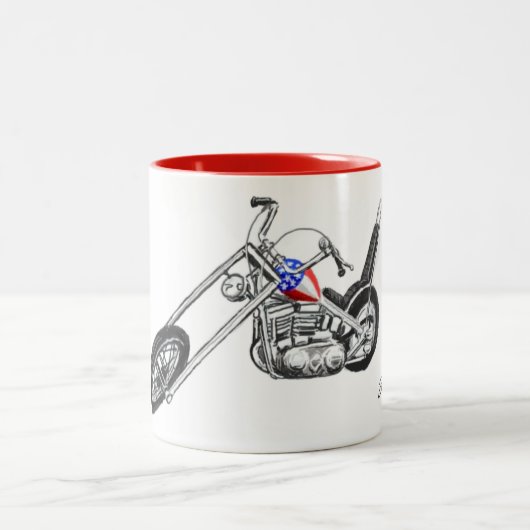 Easyrider Zweifarbige Tasse (Mittel)