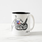 Easyrider Zweifarbige Tasse (VorderseiteRechts)