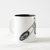 Easyrider Zweifarbige Tasse (Vorderseite Links)