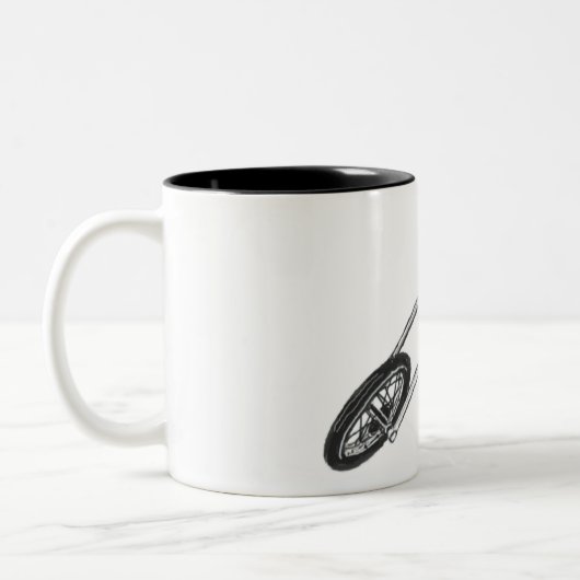 Easyrider Zweifarbige Tasse (Links)