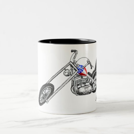 Easyrider Zweifarbige Tasse (Mittel)