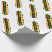 Eat a Hoagie Day Geschenkpapier (Ecke)