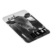 "Eat Beef" Calf Magnet (Rechte Seite)