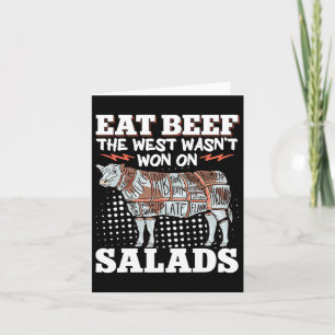 Eat Beef Der Westen gewann nicht auf Salaten 2 Karte