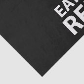 Eat Build Repeat Funny Beaver Animal Seidenpapier (Detail)