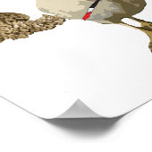 Eat Chickpeas poster (Ecke)