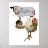 Eat Chickpeas poster (Vorne)