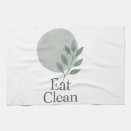 Eat Clean Minimalist Kitchen Towel Geschirrtuch