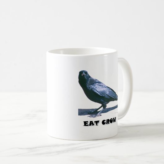 Eat Crow Kaffeetasse (VorderseiteRechts)