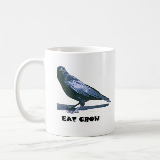 Eat Crow Kaffeetasse (Links)