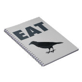Eat Crow Notizblock (Rechte Seite)