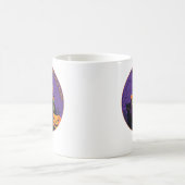 Eat Drink And Be Meowy Cute Casual Kaffeetasse (Mittel)