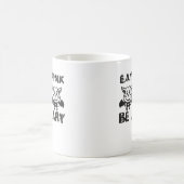 Eat Drink And Be Scary Aesthetic Unique Kaffeetasse (Mittel)
