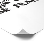 Eat Drink And Be Scary Aesthetic Unique Poster (Ecke)