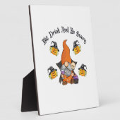 Eat Drink And Be Scary Basic Casual Fotoplatte (Seite)