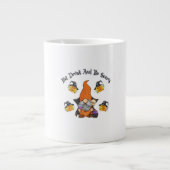 Eat Drink And Be Scary Basic Casual Jumbo-Tasse (Vorderseite)