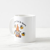 Eat Drink And Be Scary Basic Casual Kaffeetasse (Vorderseite Links)