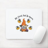 Eat Drink And Be Scary Basic Casual Mousepad (Mit Mouse)