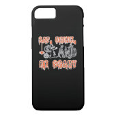 Eat Drink And Be Scary Classic Creative Casual Case-Mate iPhone Hülle (Rückseite)