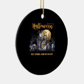 Eat Drink And Be Scary Classic Keramik Ornament (Rechts)