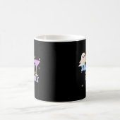 Eat Drink And Be Scary Funny Halloween Casual Uniq Kaffeetasse (Mittel)