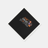 Eat Drink And Be Scary Funny Quote Modern Look Serviette (Ecke)