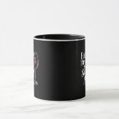 Eat Drink And Be Scary Funny Quote Modern Look Tasse (Zentrum)
