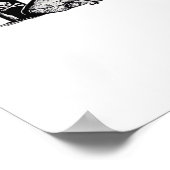 Eat Drink And Be Scary Funny Quote Poster (Ecke)