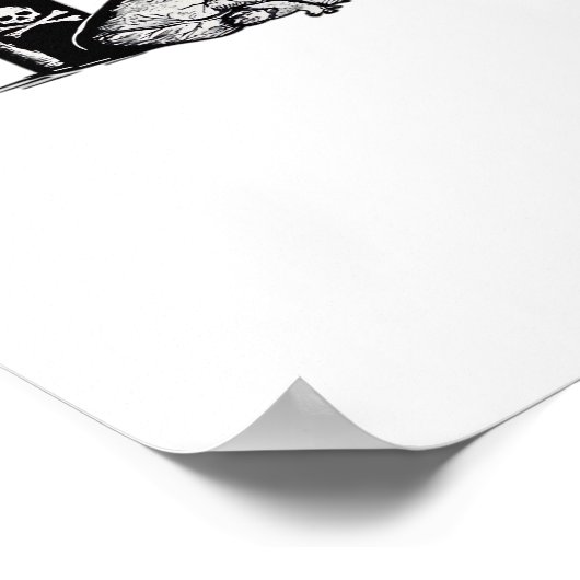 Eat Drink And Be Scary Funny Quote Poster (Ecke)