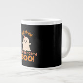 Eat Drink And Be Scary Funny Spooky Gifts For Clas Jumbo-Tasse (Vorderseite Rechts)