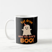 Eat Drink And Be Scary Funny Spooky Gifts For Clas Kaffeetasse (Links)