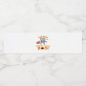 Eat Drink And Be Scary Funny Spooky Wasserflaschenetikett (Einzelnes Label)