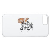 Eat Drink And Be Scary Funny Trendy Case-Mate iPhone Hülle (Rückseite (Horizontal))