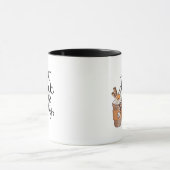 Eat Drink And Be Scary Funny Trendy Tasse (Zentrum)