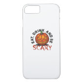 Eat Drink And Be Scary Halloween Design Case-Mate iPhone Hülle (Rückseite)
