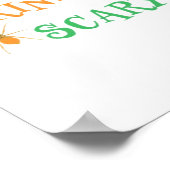 Eat Drink And Be Scary Halloween Poster (Ecke)