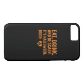 Eat Drink And Be Scary Its Halloween Fall Autumn Q Case-Mate iPhone Hülle (Rückseite (Horizontal))
