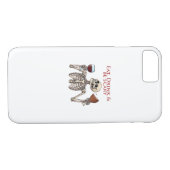 Eat Drink And Be Scary Minimal Clean Case-Mate iPhone Hülle (Rückseite (Horizontal))