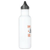 Eat Drink And Be Scary Minimal Quote Edelstahlflasche (Links)