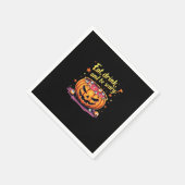 Eat Drink And Be Scary Scary Movie Night Halloween Serviette (Ecke)