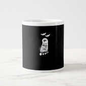 Eat Drink And Be Scary Trendy Graphic Jumbo-Tasse (Vorderseite)